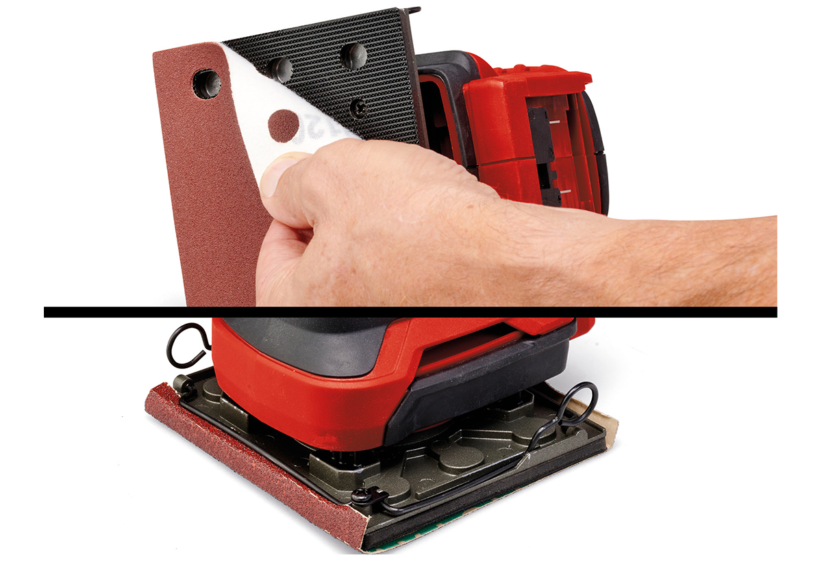 Απεικονίζονται οι δύο τρόποι προσάρτησης του φύλλου.